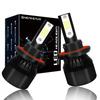 For Chevy HHR 2006-2010 2011-2PC 6000K White LED Headlight High/Low Beam Bulbs