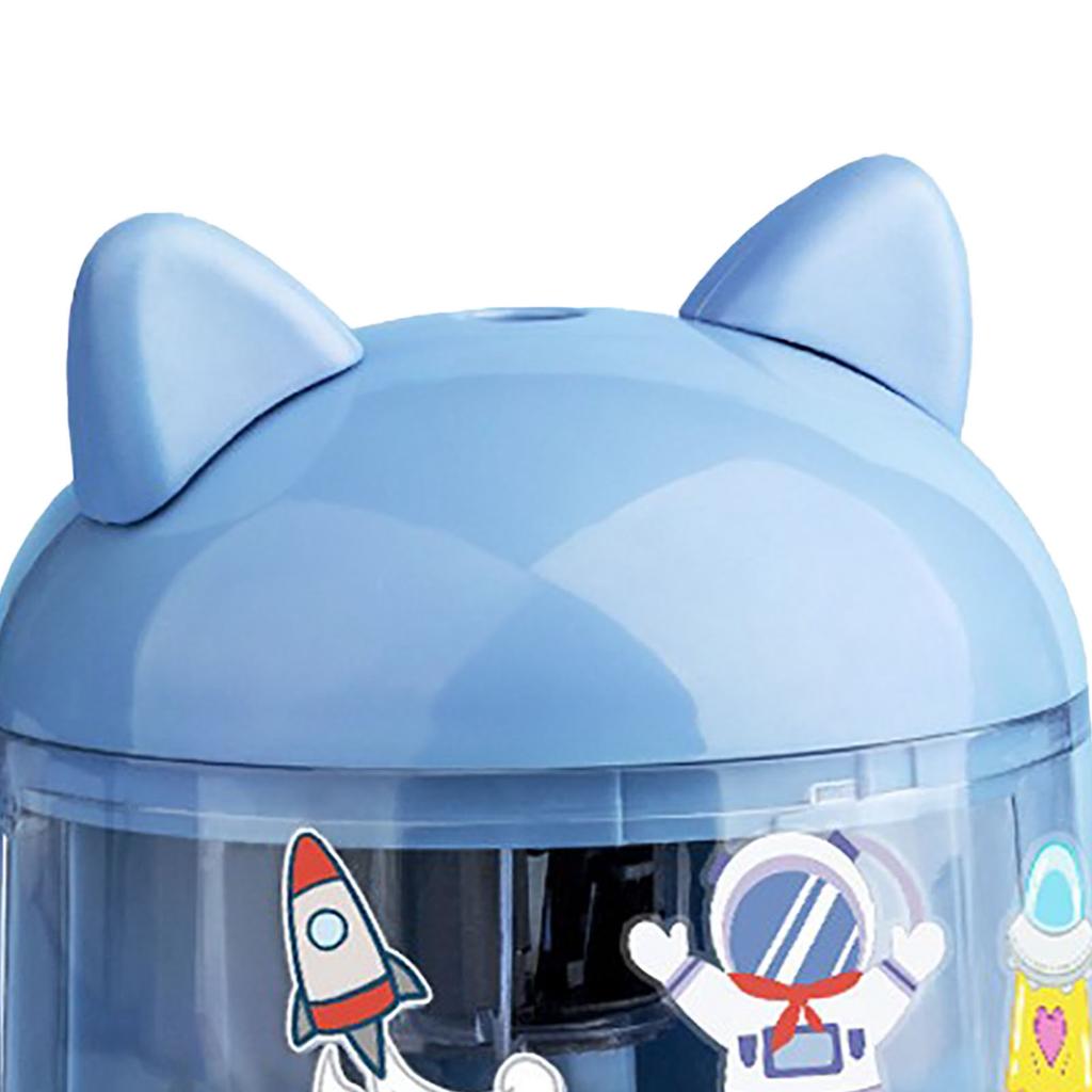 Electric Pencil Sharpener Cartoon Battery Powered Electric Pencil Sharpener for Kid Students