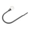 1pc Large Stylish Curtain Hold Back Metal Tie Tassel Arm Hook Loop Holder U Shaped Round Window Wall Decoration Hanger 2024 LS