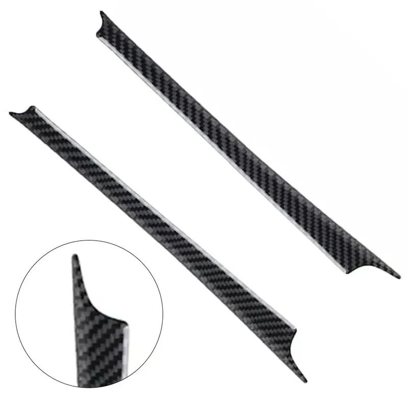 Carbon Fiber Interior Gear Shift Side Cover Trim For Mercedes For Benz For W204 Direct Replacement Car Accessories