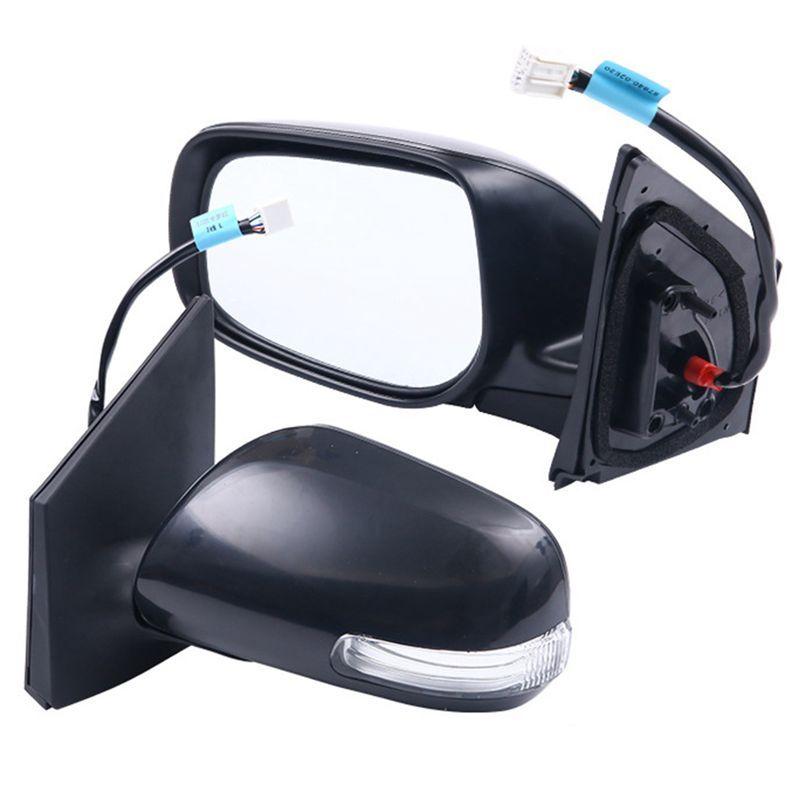 Car Rearview Mirror Assy For Toyota Corolla 2010- Adjustable Lens+LED+Heated Side Mirror Replacement