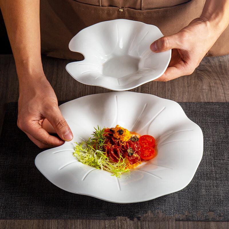 Ceramic Irregular Western Serving Plate