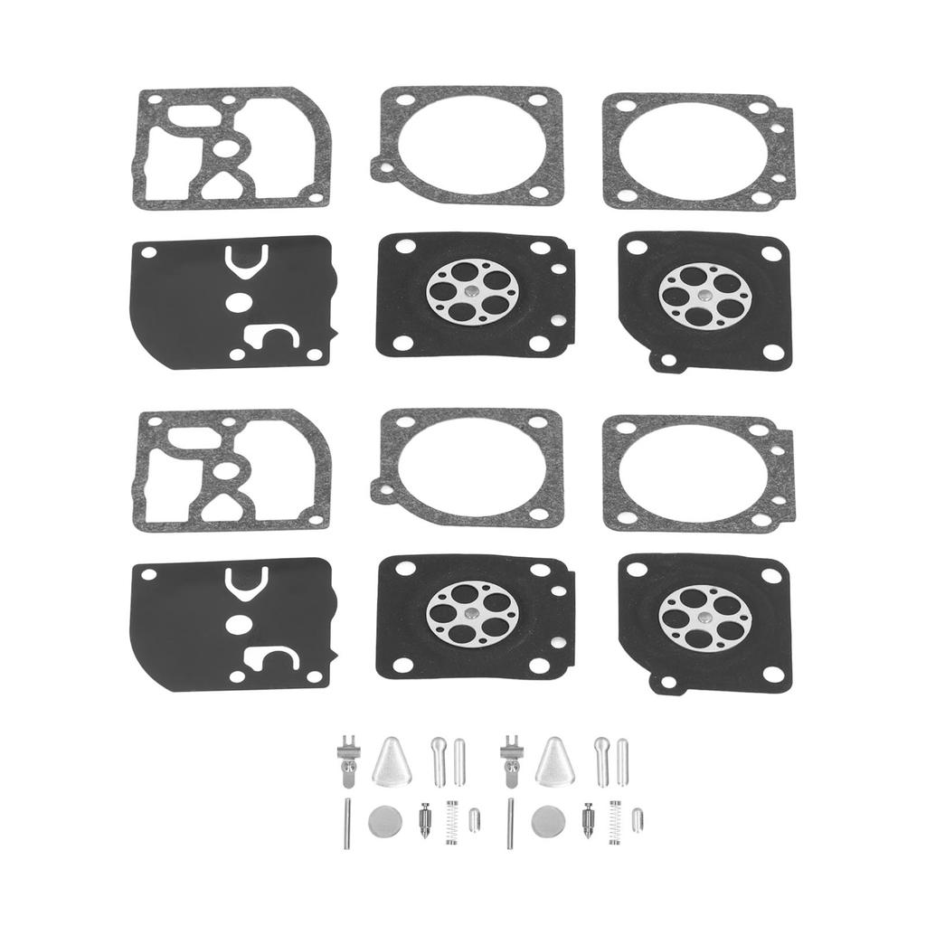 2 Sets Carburetor Rebuild Kit Replacement for STIHL MS200 MS200T C1Q RB‑69 RB69 Chainsaw