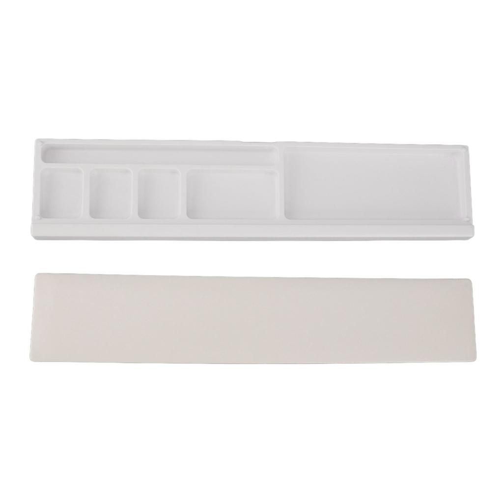 Keyboard Wrist Rest Pad Ergonomic Soft Prevent Slip Keyboard Wrist Support with Partition Storage Case for