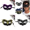 Halloween Mask With Plastic Half Face Design For Cosplay And Costume Parties