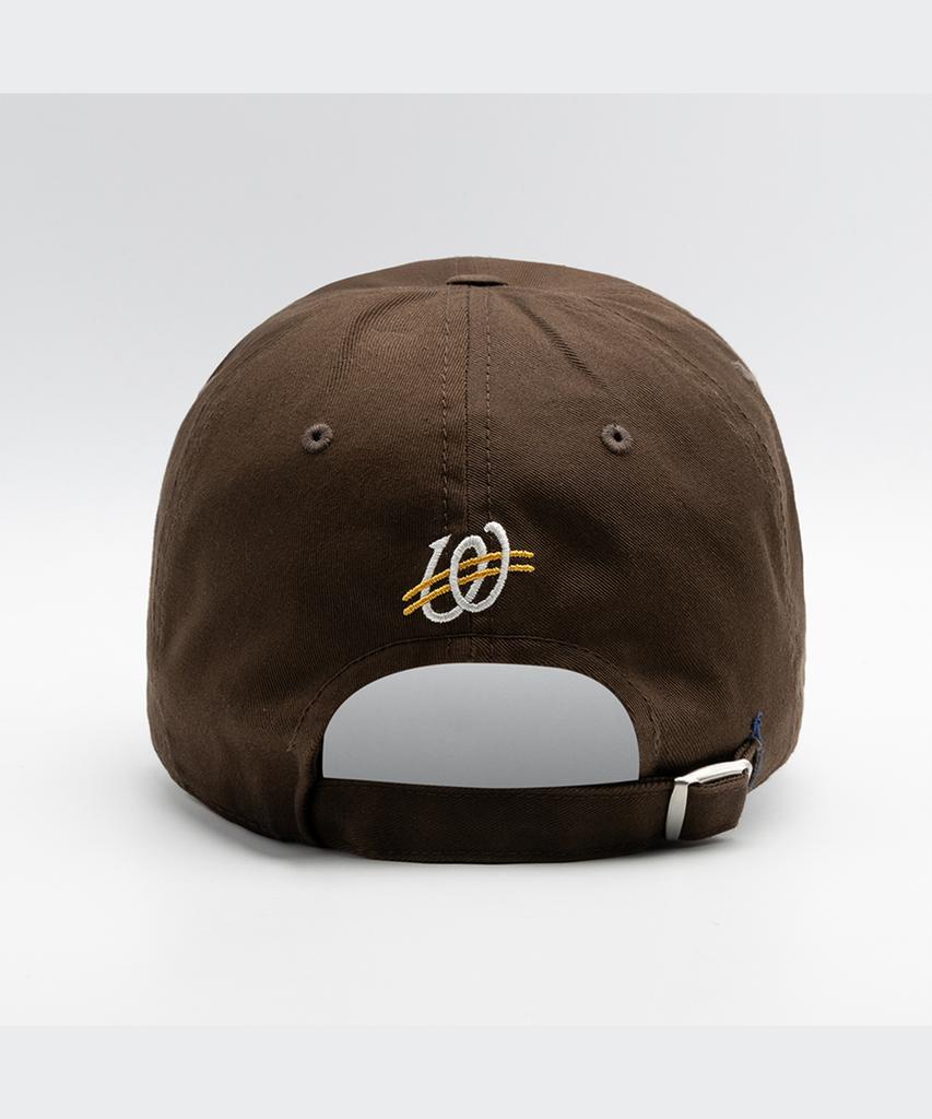 Wieoldeuwoldeu Circle Logo Wappen Ball Cap Brown