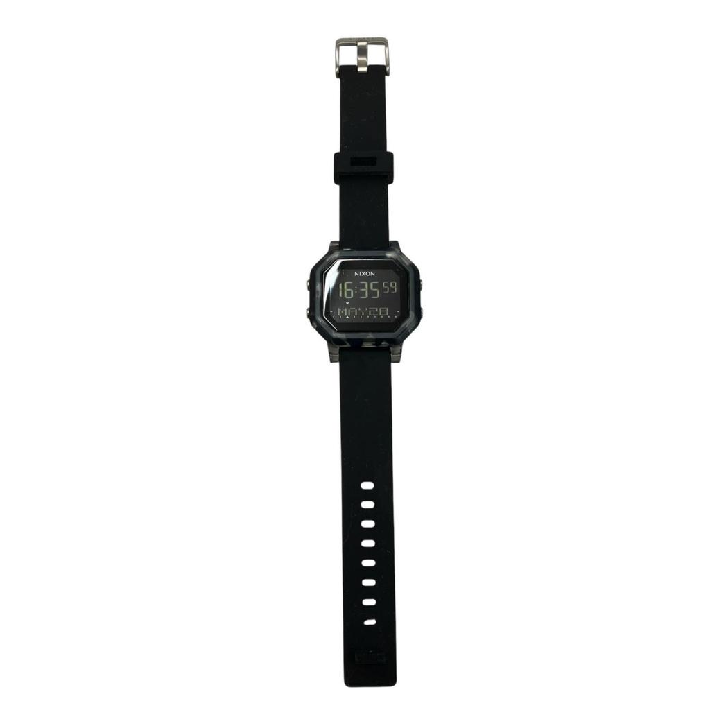Used 186000 operation confirmed NIXON SIREN siren wristwatch digital unisex