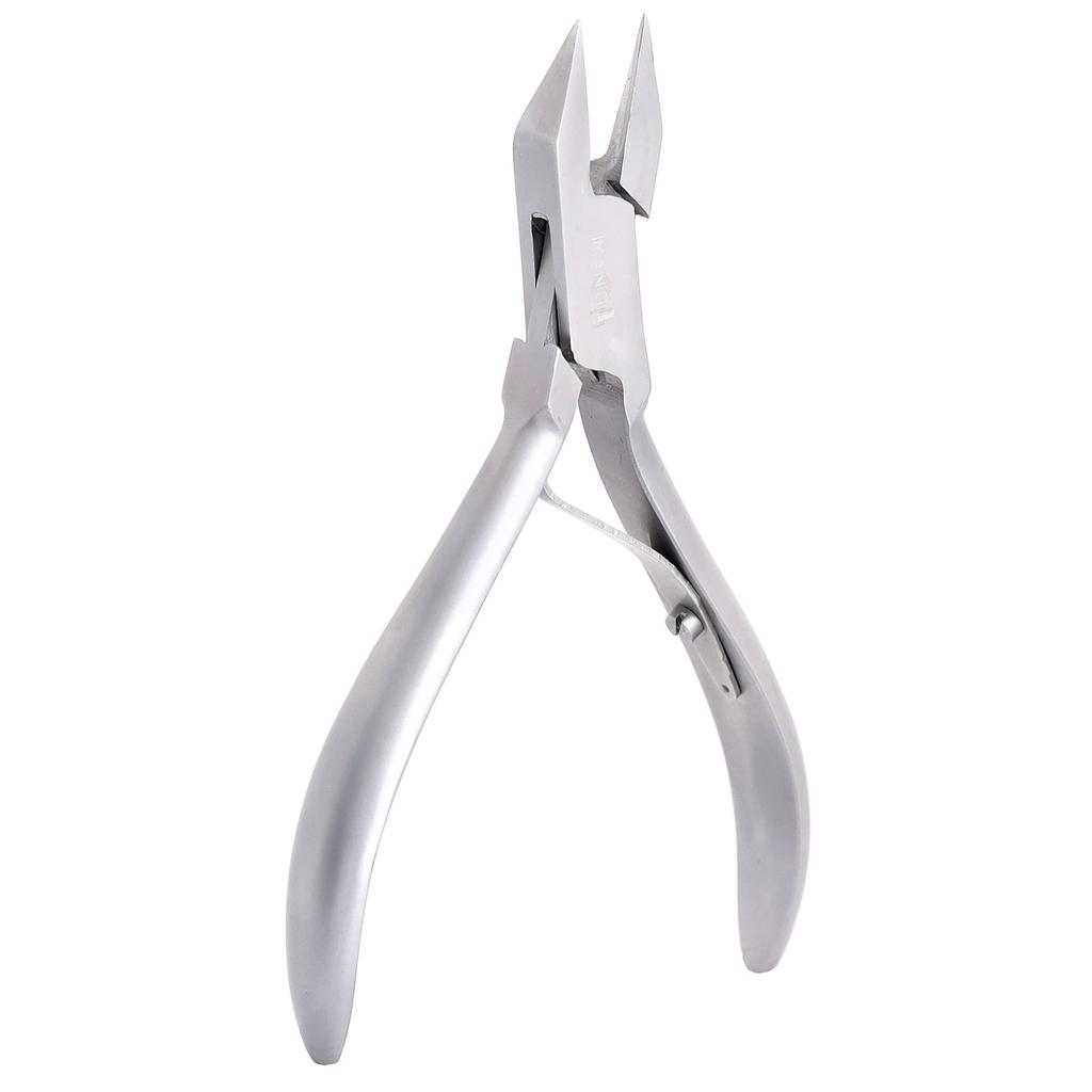 Nail Nippers For Thick Ingrown Nails Cuticle Clippers Scissors Manicure Spa Salon Silver