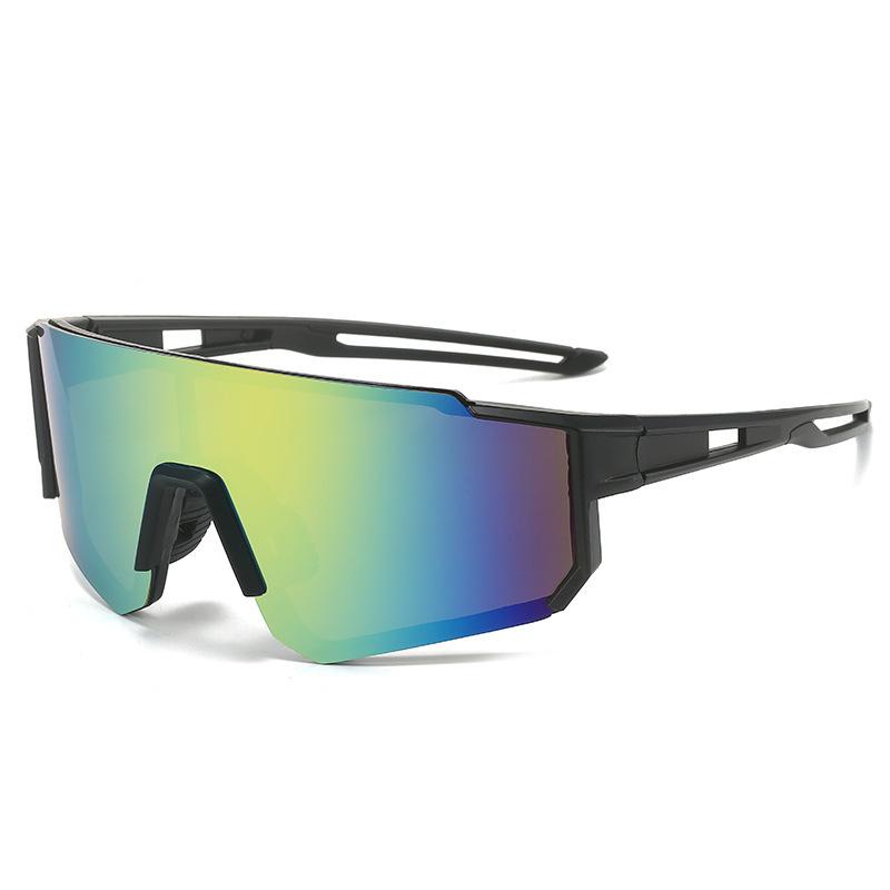 Outdoor Cycling Sunglasses, Integrated Bicycle Goggles, European and American Style Men's Sports Sunglasses.