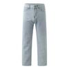 Men's Retro Loose Wide-Leg Jeans Slim Straight Washed Jeans