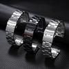 Cinturino per Orologio di Lusso in Acciaio Inossidabile Massiccio per Seiko 18/19/20/21/22/23/24mm Estremità Curva per Skx007/Skx009 Cinturino Accessori Orologio Uomo
