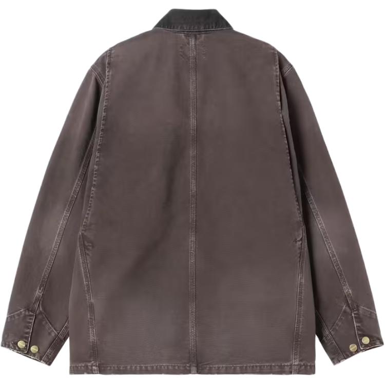 Carhartt WIP SS26 OG Chore Coat Woven Label Square Tag Comfortable Loose Work Jacket Unisex Jacket I035281-3TW-17