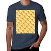 Banana Pattern Tshirt Trendy Print Short Sleeve Tshirt