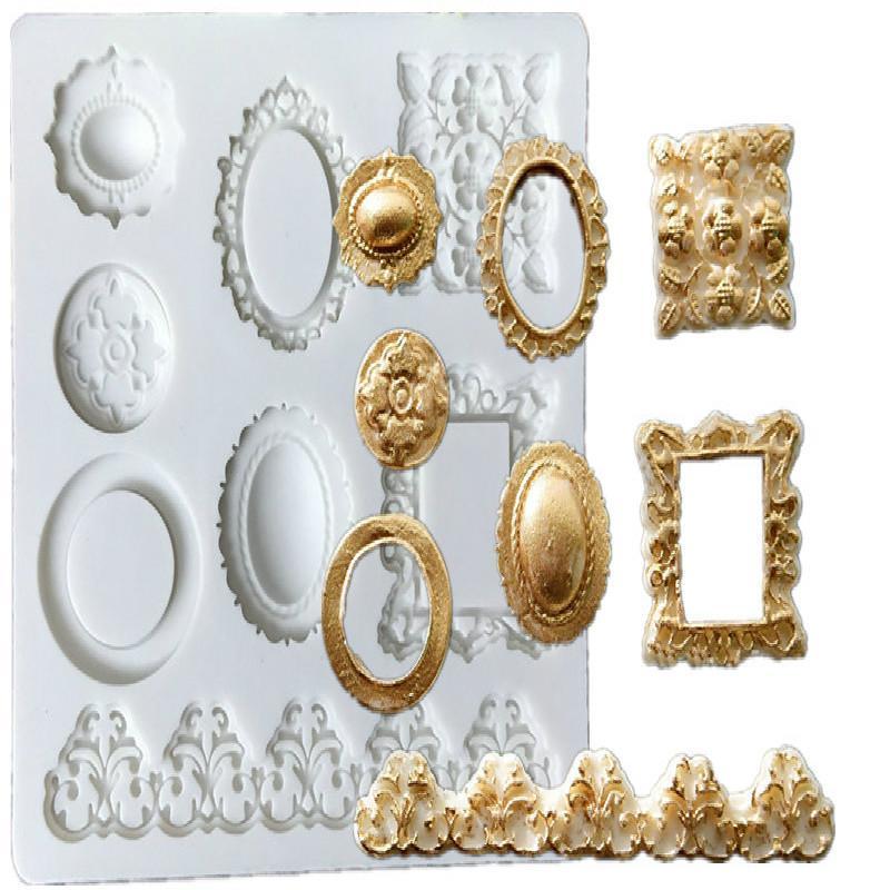 Buy Embossed Sugar and Silica Gel Mold DOY Baking Cake Tools