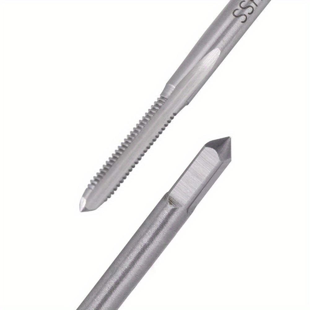 10pcs Micro Taps Bits Mini Machine Screw Drill Tap Set Metric Thread Screws Plug Bit Small Tapping Bits Tool