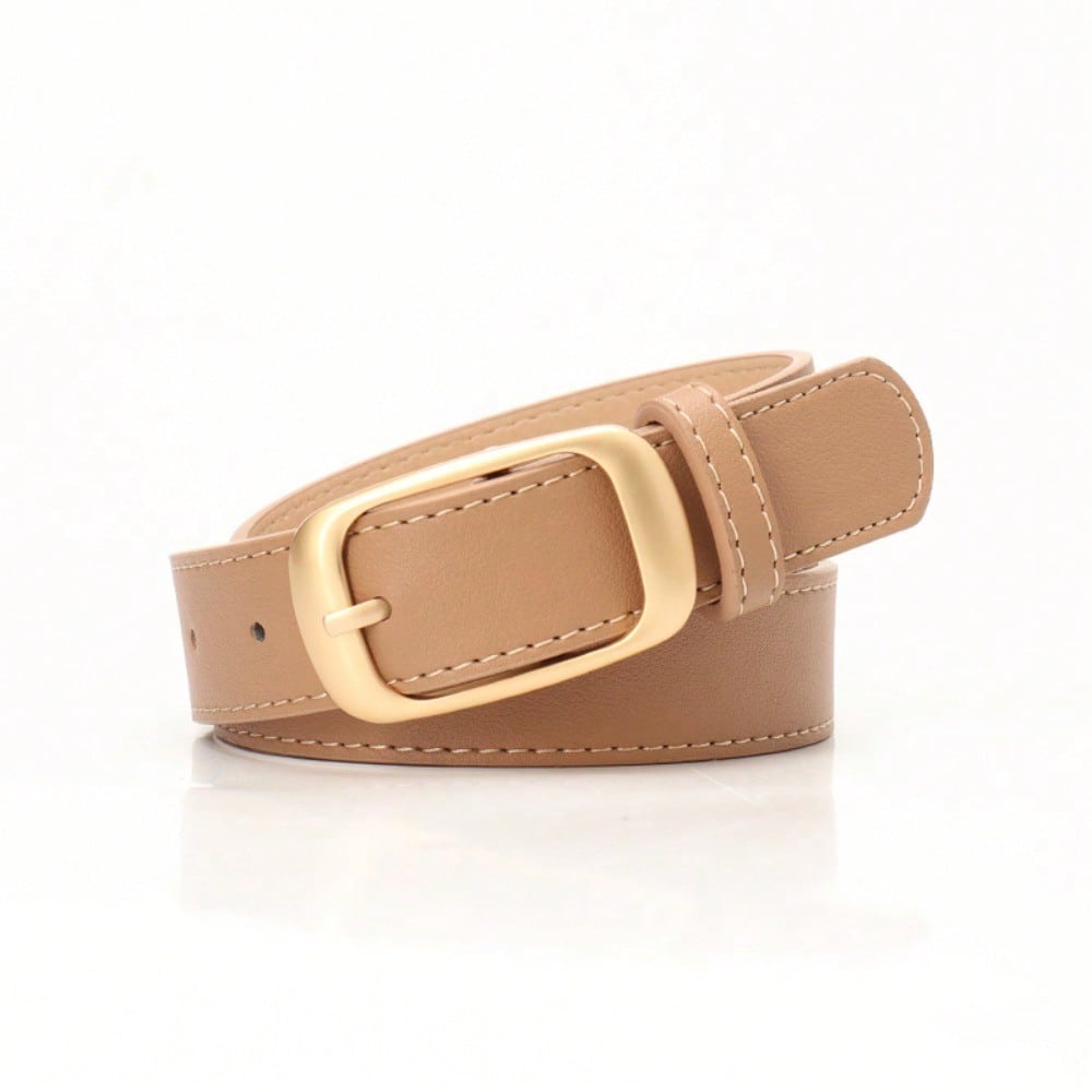 Fashion Versatile Women's Belt Simple Style Premium Sense Pin Buckle Belt Women's Decorative Jeans Belt