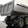 Metal Rear Bumper Upgrade Part Replacement Accessory Fit for 1 14 Tamiya RC CarBlack