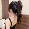 1Pc Strong Hold Hair Claw Clip for Thick Hair – Large Non-Slip Acrylic Jaw Clip, Retro Rhinestone Hair Accessory for Women