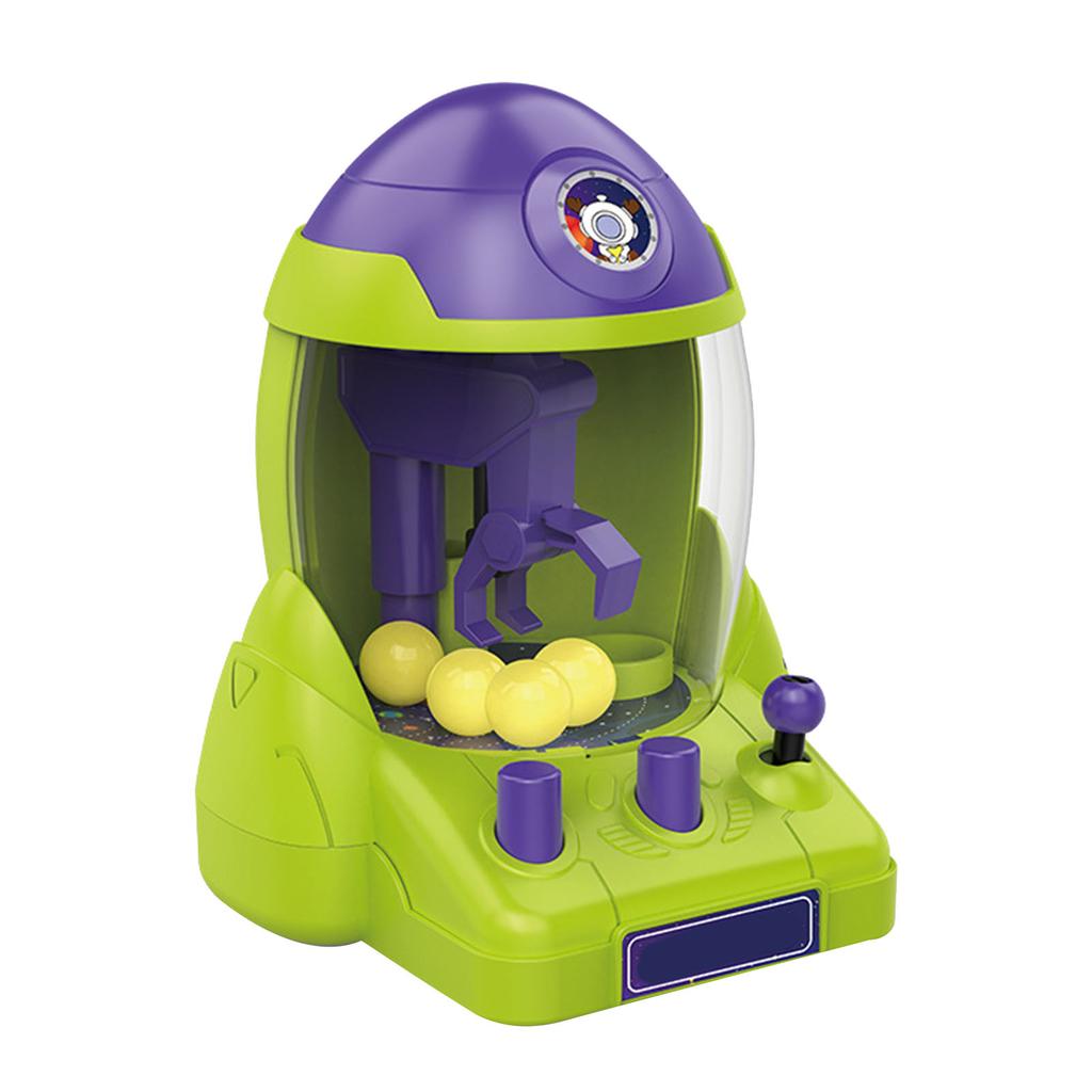 Mini Greifautomat für Kinder Ballpreis Süßigkeiten Greifautomat Verkaufsautomat Rakete Arcade-Spiel Spielzeug für Jungen