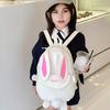 Kids Rabbit Backpack Cute Bunny School Bag with Adjustable Shoulder Straps Small Backpack for Preschool Boys Girls Kindergarten