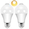 FYHART E26 LED Motion Sensor Bulb, E26 Base, 7W (equivalent To 60W), 800LM, Automatic OnOff, for Bathroom, Stairs, Corridor, Entrance Lighting (Warm