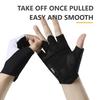1 Paar Sommer Radhandschuhe Atmungsaktiv Rutschfest Stoßdämpfend Mountainbike Rennrad Halbfingerhandschuhe Outdoor Sport Fitness