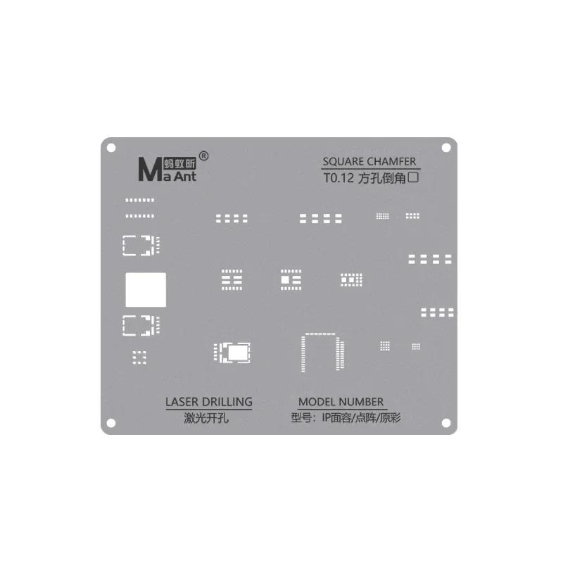 

Maant MR-01 Phone Dot Matrix Repair Fixture for X XS XSMAX 11-15pro MAX Face ID Repair Holder Front Camera BGA Reballing Stencil