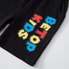 Trendy Children's Pants Summer Boys' Pants Summer Casual Pants Children's Cartoon Letter Shorts Pure Cotton Boys' Mid-Length Pants