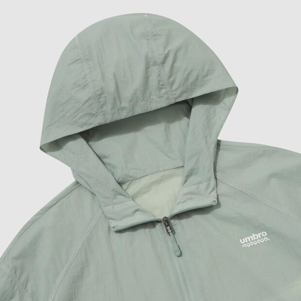 Umbro Sungard Ultralight Hooded Windbreaker Jacket Mint Ur221Cjk43 (A Type)