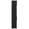 Highboard in Black Oak Look 50 x 42.5 x 225 cm Engineered Wood