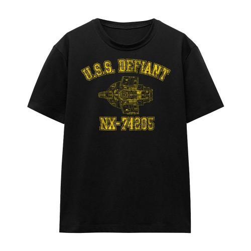 Star Trek Unisex Adult Defiant Athletic T-Shirt