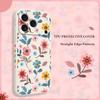 Flowerstalk Flower Phone Case For iPhone 17 Air 16 16e 15 14 13 Pro Max Plus Mini Liquid Silicone Soft Cover