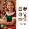 Christmas Tattoo Stickers for Pets, DIY Decor, Guitar & Water Cup
