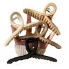 15cm Extra Large Matte Shark Hair Claw Clip - Lightweight Fishbone Bow Design