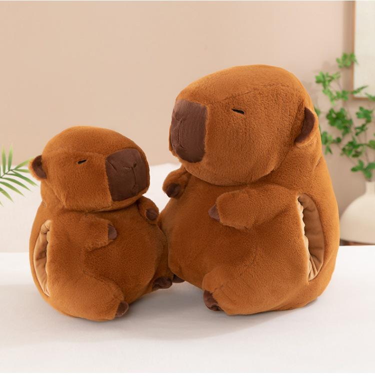 Capybara Plush Hand Warmer & Nap Pillow - Winter Comfort Artifact