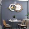 Minimalist Unique Wall Clocklight Luxury Vintage Creative Fashion Unusual European Wall Clock Arabic Classic Horloge Home Decor