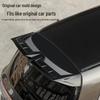 Upgrade Li Auto L6/L7/L8/L9 with Black Warrior MC sports rear and top wing kit, no drilling needed.