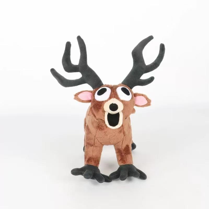 

НОВЫЙ 99 ночей в лесу Монстр Олень Плюшевая Игрушка Мультяшный Олень Милу Мягкая Игра Периферия Хэллоуин Игрушка Подарки для фанатов