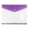 Expandable Document Bags for Student Papers 11 Hole Expanding File Pockets, Transparent Pockets with Snap Organizing Supplies Home Office Closure,