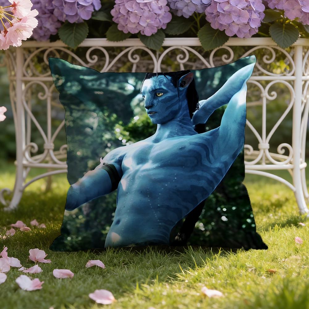 Film A-Avatar Cushion Cover Home & Car Dual-Scene Pillow Cover: Reversible for Premium Comfort