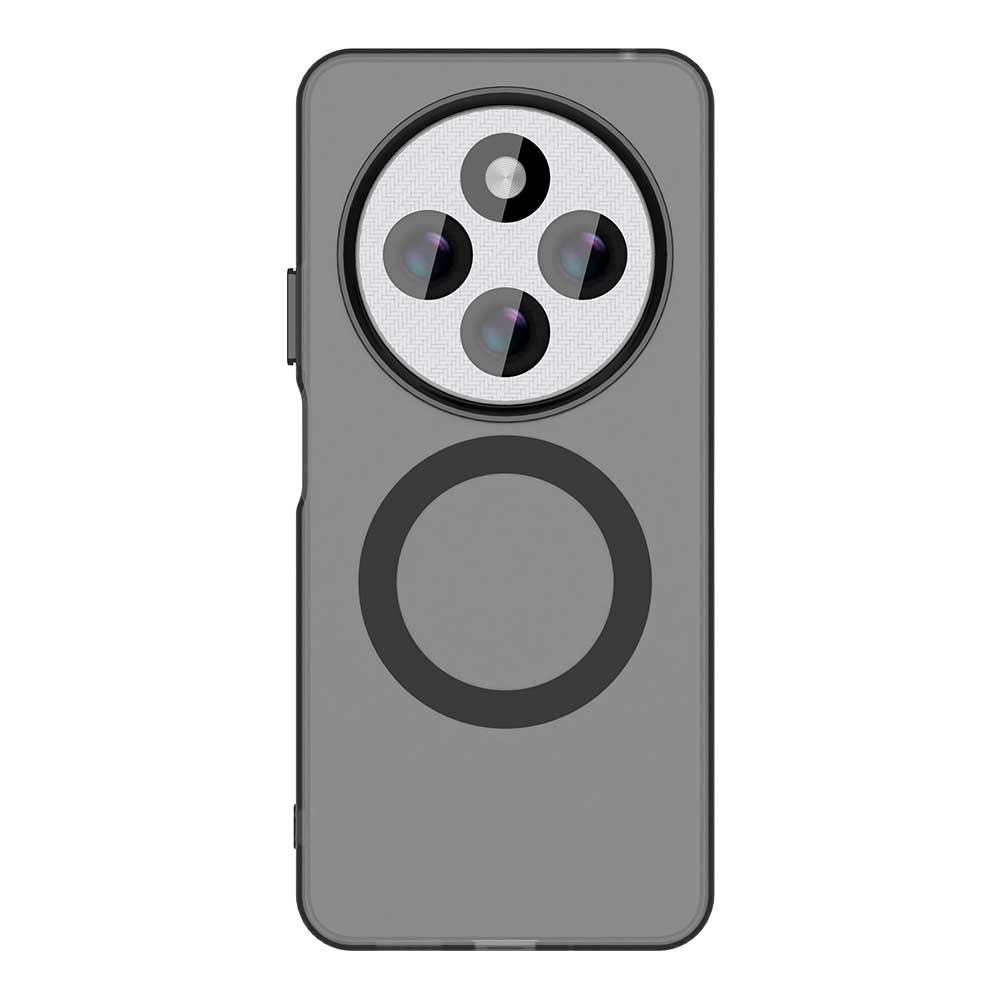 Magsafe Matte Phone Case For Xiaomi Redmi 14C Magnetic Wireless Charging For Xiaomi Redmi 14R Shockproof Back Cover