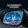 Fonken 2Pcs/set Rainproof Car Accessories Car Mirror Window Clear Film Membrane Anti Fog Anti-glare Waterproof Sticker Driving Safety