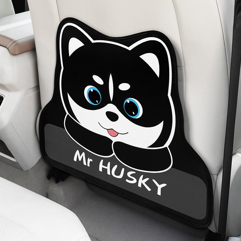 

Universal Cartoon Car Seat Back Protective Kick Mat for Kids