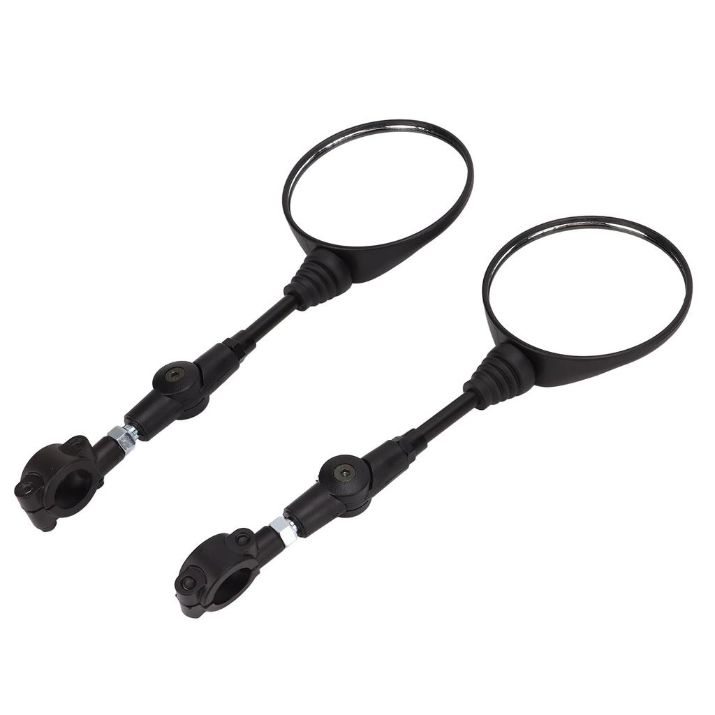 22mm Motorcycle Handlebar Rear View Mirrors Round Reflectors Replacement for R1 R3 R25 X‑MAX 300 NMAX 125