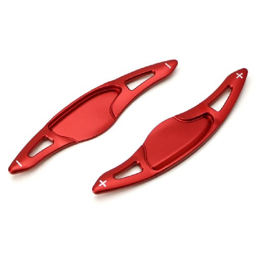 Red Large Steering Wheel Paddle Shifter Extension For Honda HR-V Vezel, FIT JAZZ