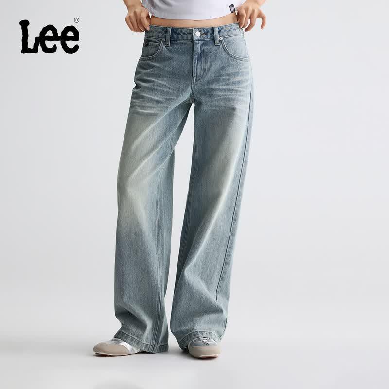 Lee Women s 428 Series Five-Pocket Straight-Leg Jeans 28