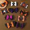 New Halloween Hair Clips Ghost Party Bow Hairpin Spooky Hair Accessories for Costume Festive Decorations