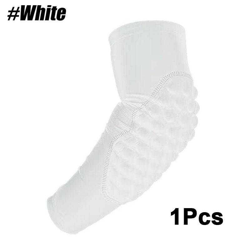 Gomitiere Per Pallavolo 1 Paio – Protezioni Per Braccia In Poliestere E Spugna, Bianche, 21x12 Cm, Per Bambini, Uomo, Donna