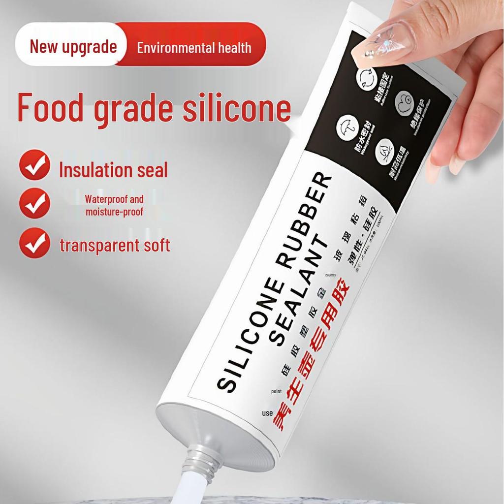 Waterproof Silicone Super Glue: High-Temperature Resistant, Transparent, Multifunctional Adhesive
