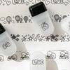 Drawing Marking Printed Roller Stamp Decorative Pattern Highlighter Roller  Children Drawing Toy